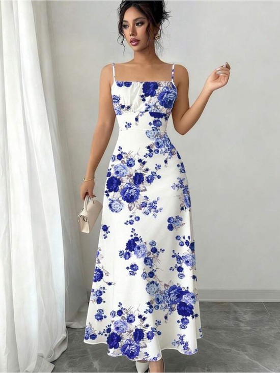 Selia Dresses & Skirts - Aria Boho Floral Print Midi Dress NEW 🏷️